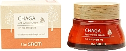 Fragrances, Perfumes, Cosmetics Rejuvenating Chaga Cream - The Saem CHAGA Anti-wrinkle Cream