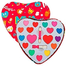 Fragrances, Perfumes, Cosmetics Kids Makeup Palette - MYA Cosmetic Girls My First Make Up Heart