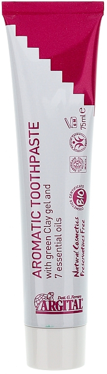 Aromatic Toothpaste with 7 Essential Oils - Argital Aromatic Toothpaste — photo N2