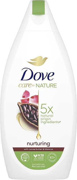 Shower Gel Cream - Dove Care By Nature Nurturing Shower Gel — photo N3