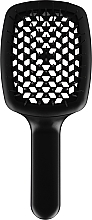 Fragrances, Perfumes, Cosmetics Hair Brush, matte black - Janeke CurvyM Extreme Volume Brush