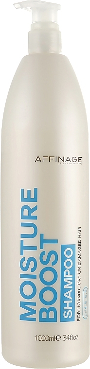 Moisturizing Hair Shampoo - Affinage Salon Professional Moisture Boost Shampoo — photo N3