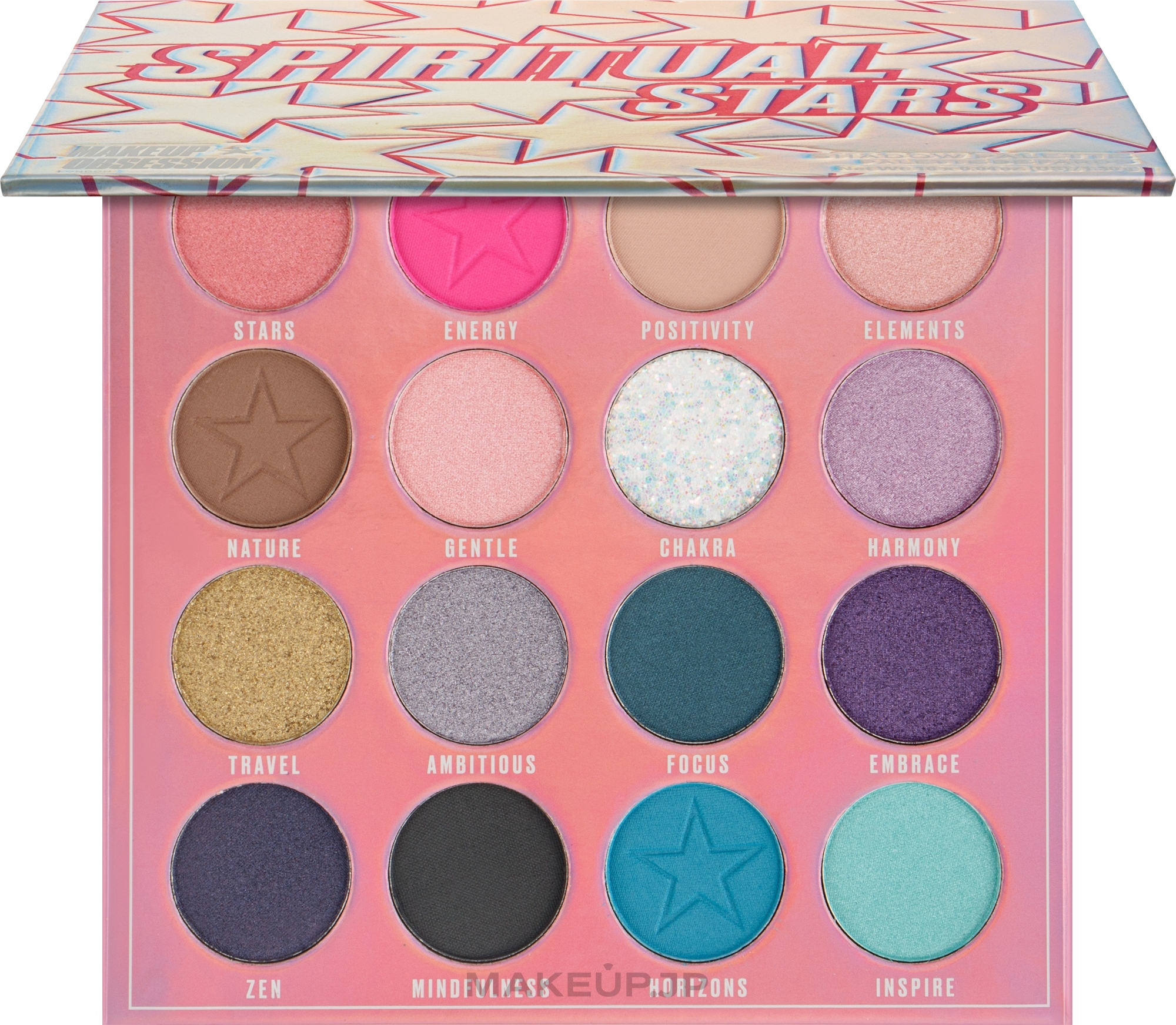 Eyeshadow Palette - Makeup Obsession Spiritual Stars Eyeshadow Palette — photo 20.8 g