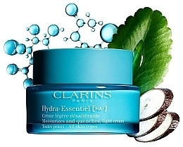 Face & Neck Cream - Clarins Hydra Essentiel Light Moisturizing Cream HA — photo N6