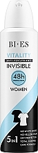 Antiperspirant Spray - Bi-Es Woman Vitality Anti-Perspirant Invisible — photo N1