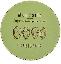 Fragrances, Perfumes, Cosmetics Almond Hand Cream Mask - L'Erbolario Mandorla Impacco Crema Per Le Mani