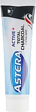 Toothpaste - Astera Activ + Total Charcoal — photo N3