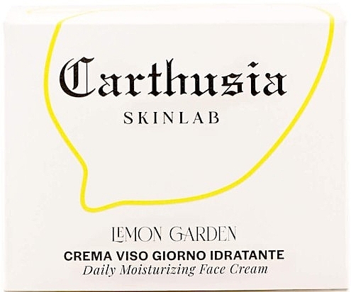 Moisturizing Day Face Cream - Carthusia Skinlab Lemon Garden Daily Moisturizing Face Cream — photo N2