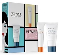 Fragrances, Perfumes, Cosmetics Dry Skin Set with Hyaluronic Cream - Skeyndor Power Look (cr/25ml + eye/cr/15ml)