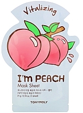 Fragrances, Perfumes, Cosmetics Facial Sheet Mask - Tony Moly I'm Peach Mask Sheet