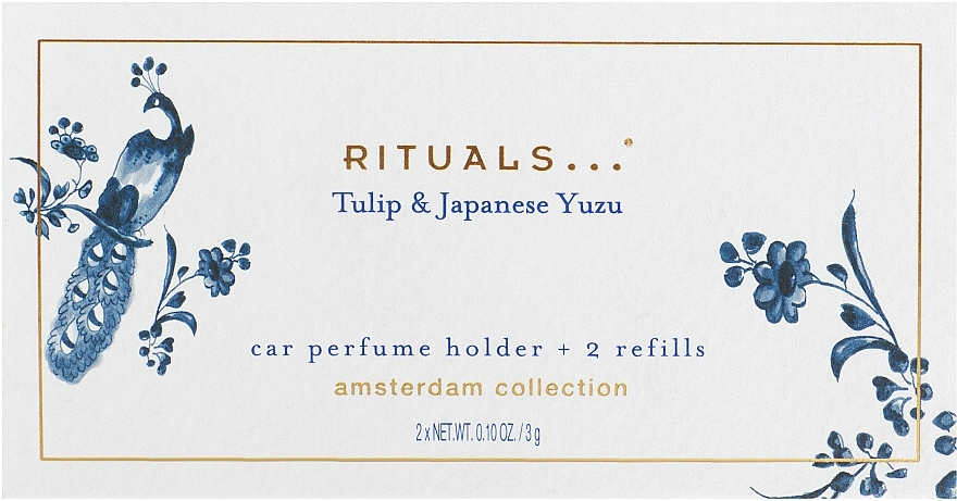Rituals Amsterdam Collection - Car Perfume (holder + refills/2x3g) — photo N5