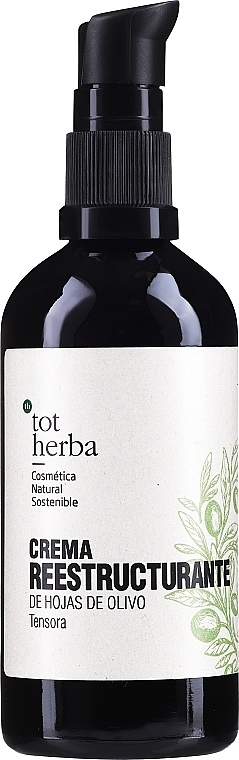 Moisturizing Face Day Cream - Tot Herba Crema Restructuring Cream of Olive Leaves — photo N3