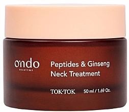 Fragrances, Perfumes, Cosmetics Neck & Decollete Lifting Cream - Ondo Beauty 36.5 Peptides & Ginseng Neck Treatment