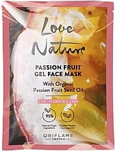 Moisturizing Organic Passion Fruit Gel Face Mask - Oriflame Passion Fruit Gel Face Mask with Organic Passion Fruit Seed Oil — photo N2