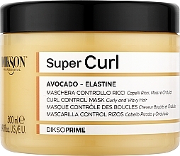 Fragrances, Perfumes, Cosmetics Curly Hair Mask - Dikson Super Curl Mask