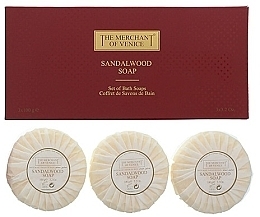 Fragrances, Perfumes, Cosmetics The Merchant Of Venice Sandalwood - Set (soap/3x100g)