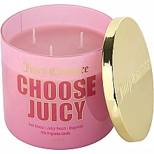 Scented Сandle - Juicy Couture Choose Juicy Fine Fragrance Candle — photo N2