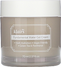 Antioxidant Face Gel - Klairs Fundamental Watery Gel Cream — photo N2