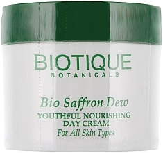 Rejuvenating Cream - Biotique Bio Saffron Dew Ageless Face & Body Cream — photo N2