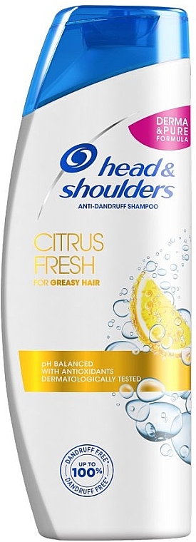 Anti-Dandruff Shampoo "Citrus Fresh" - Head & Shoulders Citrus Fresh — photo N1