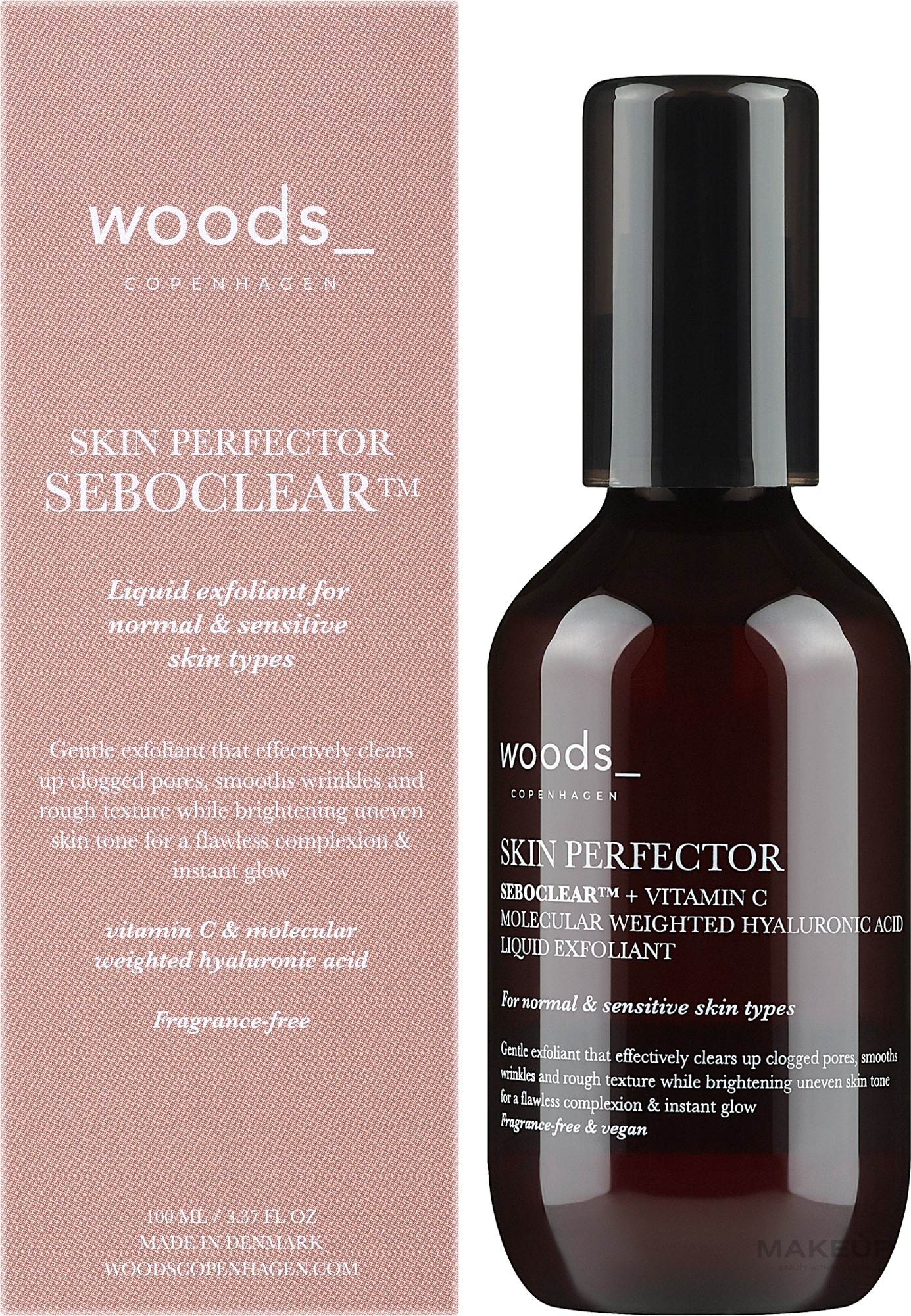 Face Exfoliant - Woods Copenhagen Skin Perfector Seboclear — photo 100 ml