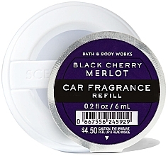 Fragrances, Perfumes, Cosmetics Car Air Freshener 'Black Cherry Merlot' - Bath And Body Works Black Cherry Merlot Car Fragrance Refill