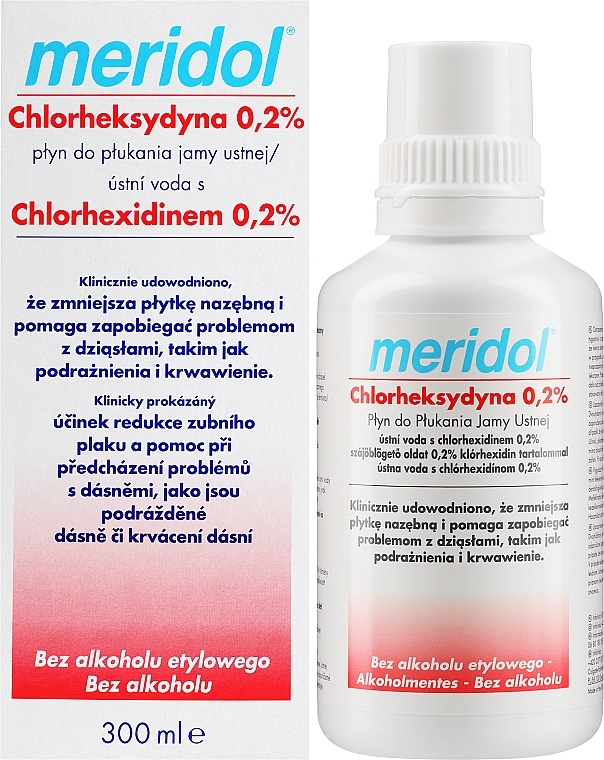 Chlorhexidine Mouthwash - Meridol Chlorhexidine 0,2 % — photo N2