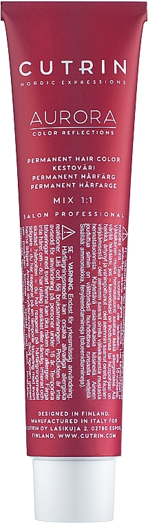 Hair Color - Cutrin Aurora Permanent Hair Color — photo N2