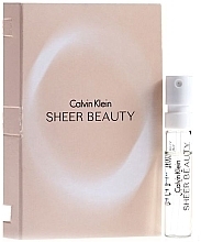 Fragrances, Perfumes, Cosmetics Calvin Klein Sheer Beauty - Eau de Toilette (sample)