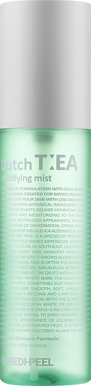 Mattifying Face Mist with Tea Tree - MEDIPEEL Dutch Tea Mattifying Mist — photo N1