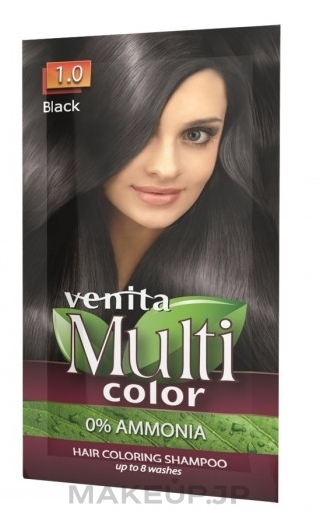 Color Shampoo - Venita Multi Color (1.0 Black) — photo 1.0 - Black