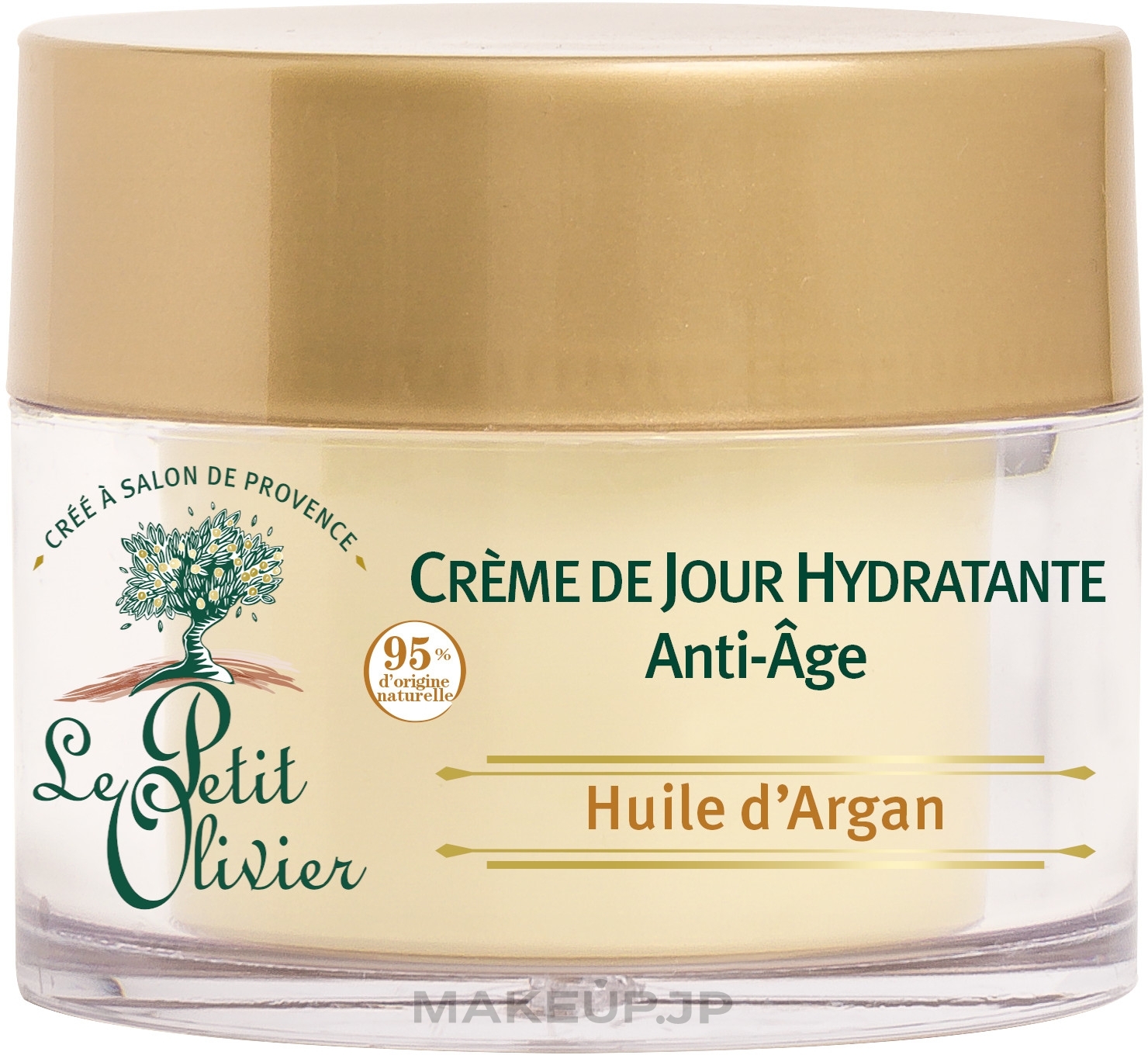 Anti-Aging Day Cream with Argan Oil - Le Petit Olivier Moisturizing Anti-Age Day Cream — photo 50 ml