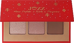 Fragrances, Perfumes, Cosmetics Mini Eyeshadow Palette - Jozz Mini Palette 3 Fards A Panpieres