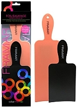 Fragrances, Perfumes, Cosmetics Spatula & Coloring Spatula, black, peach - Framar Board and Paddle