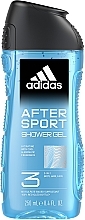 Fragrances, Perfumes, Cosmetics Shower Gel - Adidas 3in1 After Sport Hair & Body Shower