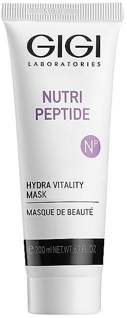 Moisturizing Peptide Mask for Dry Skin - Gigi Nutri-Peptide Hydra Vitality Mask — photo N1