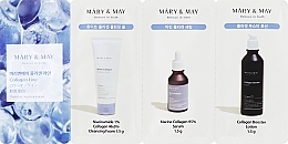 Fragrances, Perfumes, Cosmetics Collagen Skincare Set - Mary & May Collagen Line 3 Step