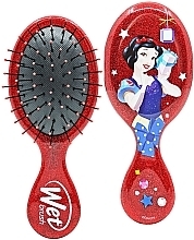 Fragrances, Perfumes, Cosmetics Snow White Hair Brush - Wet Brush Disney Glitter Ball Hairbrush Snow White Red