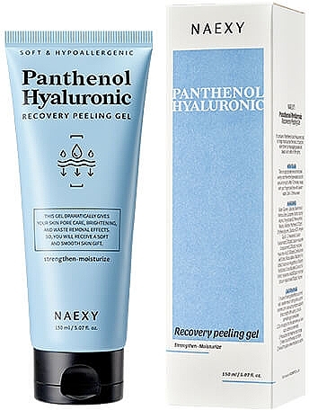 ヒアルロン 再生 フェイスピーリング ジェル - Naexy Panthenol Hyaluronic リカバリー ピーリング　ジェル — photo N1