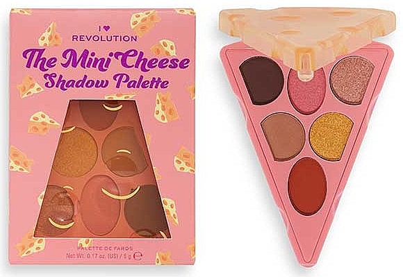 Eyeshadow Palette - I Heart Revolution The Mini Cheese Shadow Palette — photo N1