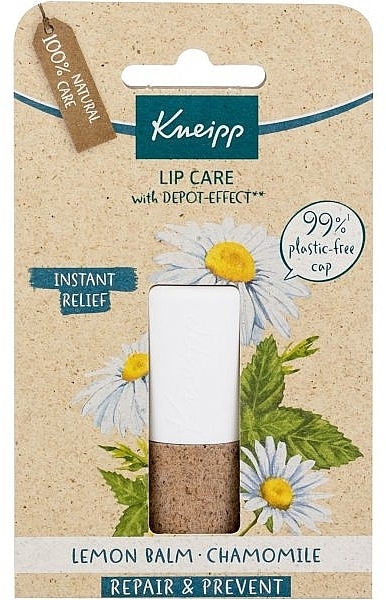 Lemon Balm & Chamomile Lip Balm - Kneipp Lemon Balm & Chamomile Lip Care — photo N3