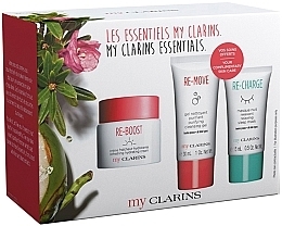 Fragrances, Perfumes, Cosmetics Set - Clarins My Clarins Essentials (f/cr/50ml + f/gel/30ml + f/mask/15ml)