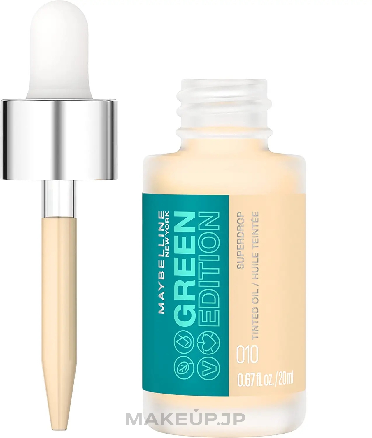 Tinting Face Oil - Maybelline Green Edition Superdrop Tinted Oil — photo 10