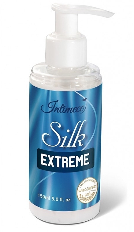 Moisturizing Gel Lubricant with Pump Dispenser - Intimeco Silk Extreme Gel — photo N1