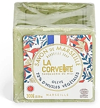 Traditional Marseille Soap - La Corvette Cube Olive 72% Soap Limited Edition — photo N11