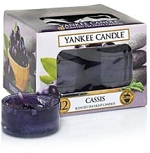 Fragrances, Perfumes, Cosmetics Tea Light Candles - Yankee Candle Scented Tea Light Candles Black Currant