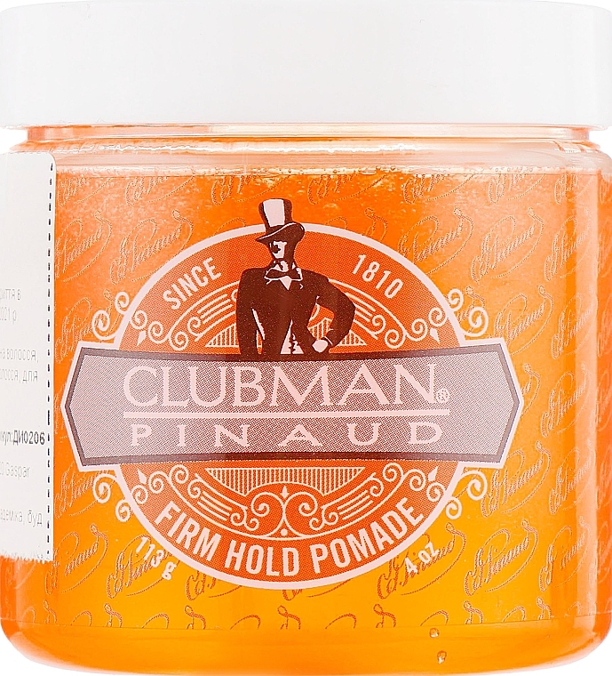 Strong Hold Hair Styling Paste - Clubman Pinaud Firm Hold Pomade — photo N2