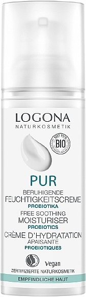 Soothing Probiotic Face Cream - Logona Pur Soothing Moisturiser — photo N5