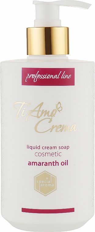 Liquid Hand Cream-Soap 'Cosmetic with Argan Oil' - Soap traditions Ti Amo Crema — photo N12