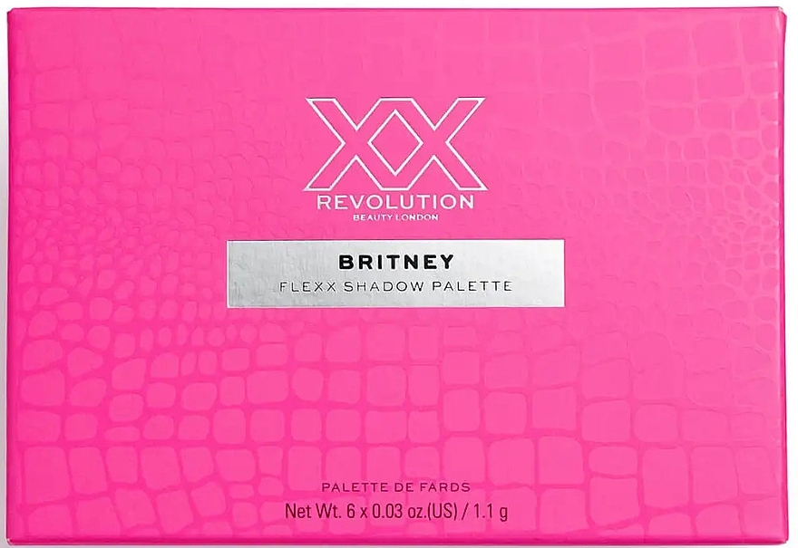 Eyeshadow Palette - Revolution XX Revolution Flex Britney Eyeshadow Palette — photo N13